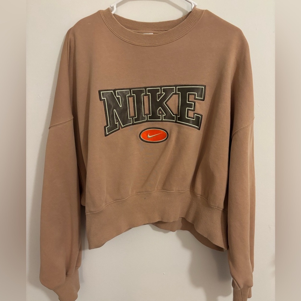 Nike Women's Tan Sweatshirt